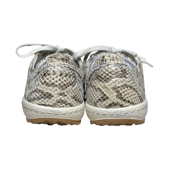 Joseph Seibel Women's Caspian Sneakers Size EU 39 US 8-8.5 Taupe Gray Leather - Picture 6 of 12